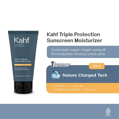 Kahf Triple Protection Sunscreen Moisturizer Spf Pa Ml Farmaku