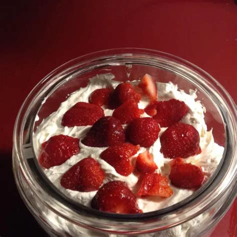 Receta Trifle De Fresas Y Nata