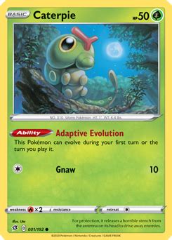 Caterpie | Rebel Clash | TCG Card Database | Pokemon.com