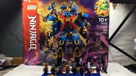 Lego Ninjago Season 16 Crystallized 71775 Nyas Samurai X MECH YouTube