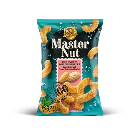 Master Nut Fıstık Ezmesi Deniz Tuzlu Mısır Cipsi 100 G Migros