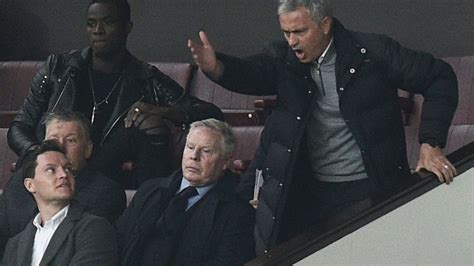 Manchester United Boss Jose Mourinho Facing Stadium Ban After Being