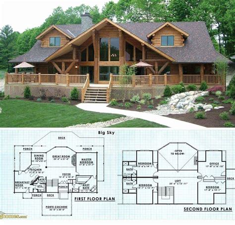 Honest Abe Log Homes Floor Plan Catalog Artofit