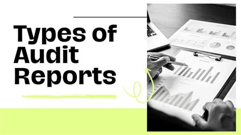 Types Of Audit Reports Financial Compliance Operational Insights