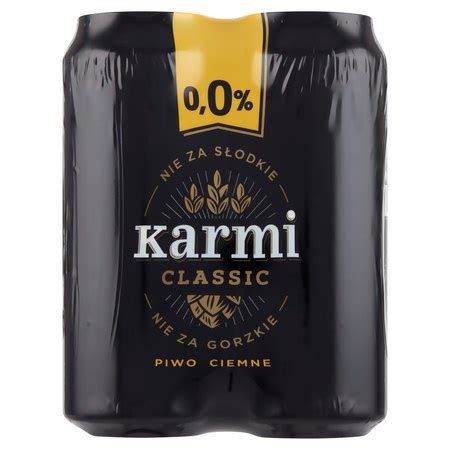 Karmi Classic Piwo Ciemne Bezalkoholowe X Ml Promocja Kaufland