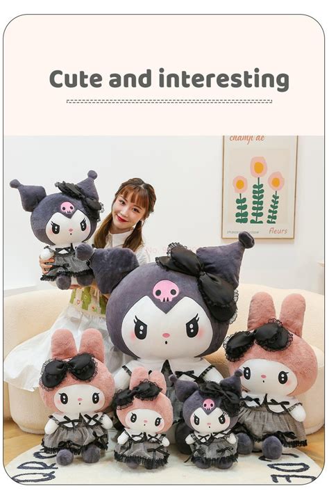 Санрио Куроми Плюшевый | Плюшевые игрушки Kuromi Melody Cinnamoroll ...