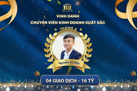 BĐS Phúc Lộc vinh danh CVKD và Team Kinh doanh xuất sắc nhất tháng 4