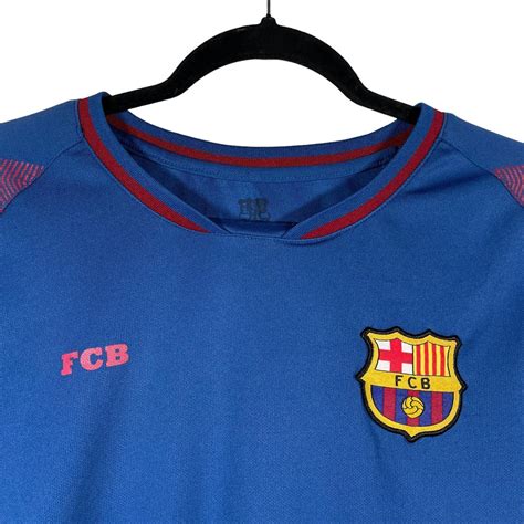 FC Barcelona Soccer Jersey Size XL Snags on front &... - Depop