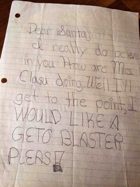 20 funny letters to santa - Gallery | eBaum's World