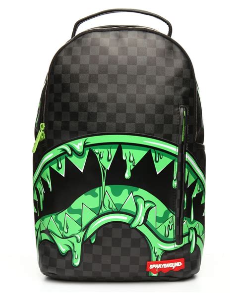 Find Slime Shark Backpack Men S Accessories From Sprayground And More At Drjays On