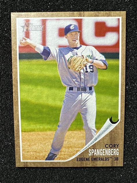 2011 Topps Heritage Minor League Edition 59 Cory Spangenberg RC