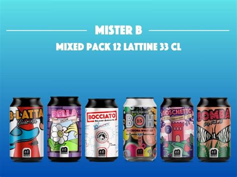 Mix Pack 12 Mister B Vialatta