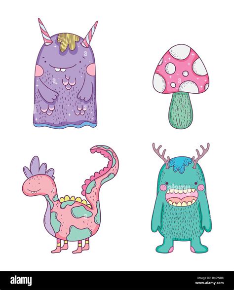 Mythical Creatures Vector Vectors Hi Res Stock Photography And Images