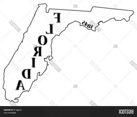 Florida State Outline Vector at Vectorified.com | Collection of Florida ...