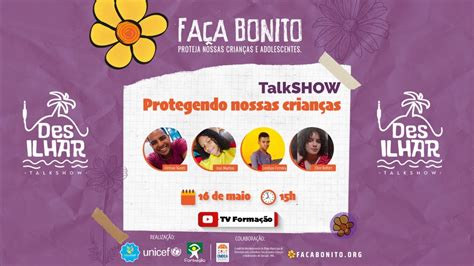 Talkshow Desilhar 2 Protegendo Nossas Crianças YouTube