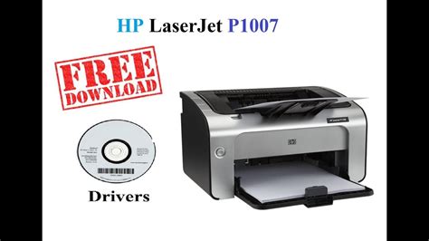 Hp Laserjet P1007 Free Drivers Youtube