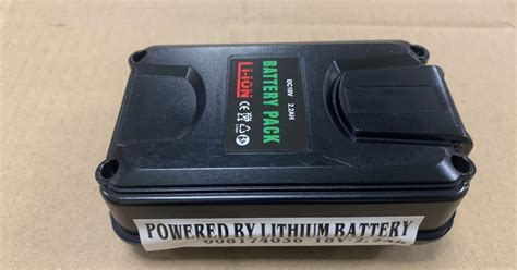 Batteria ricambio 18 V 2,2 Ah, per Irroratore a batteria Wortex TW-18 e ...