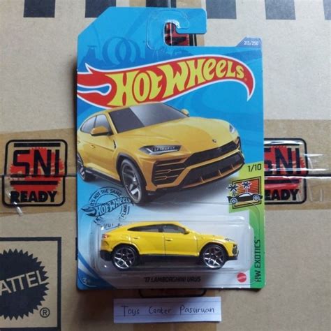 Jual Hot Wheels 17 LAMBORGHINI URUS Shopee Indonesia
