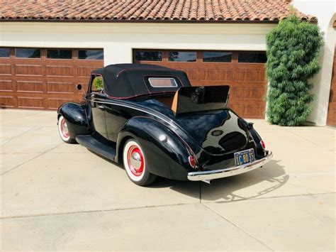 1939 Ford Deluxe Convertible Rumble Seat V8 Dual Carbs Southern