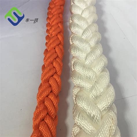 High Strength Polyester Fiber Rope Strand Polyester Mooring Lines