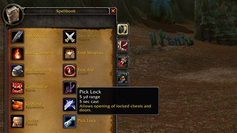 WoW Classic WotLK Lockpicking Leveling Guide 1 400