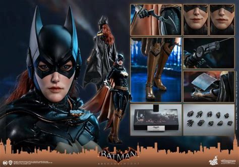 New Hot Toys Batman Arkham Knight Collectibles Includes Batgirl And Batman Armory
