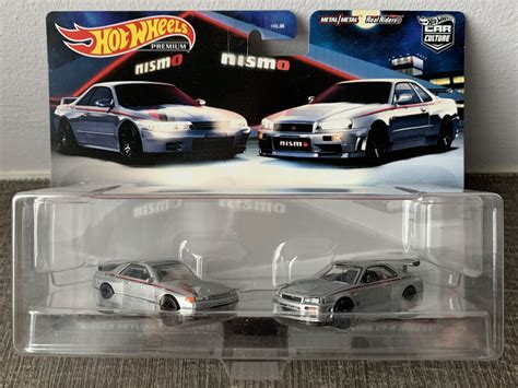 Hot Wheels Premium Car Culture 2 Pack Nismo Nissan Skyline GT R R32