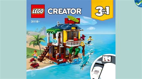 31118 A Surfer Beach House LEGO Creator Manual At The Brickmanuals