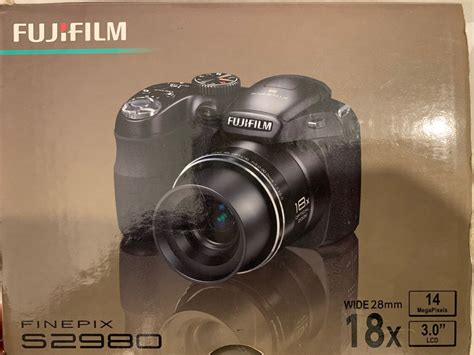 Fujifilm FinePix S Series S2980 14 0MP Digital Camera Black