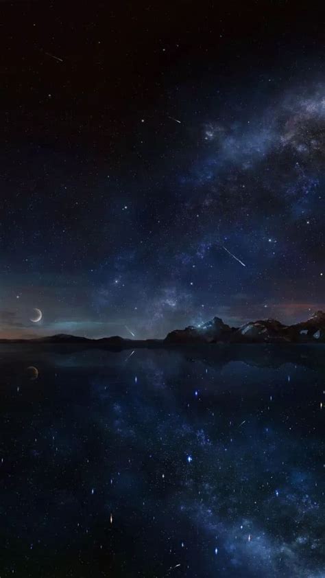 风景星空壁纸 高清图片，堆糖，美图壁纸兴趣社区