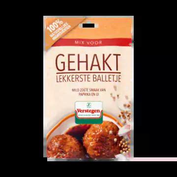 Verstegen Mix Voor Gehakt Balletje G Real Dutch Food