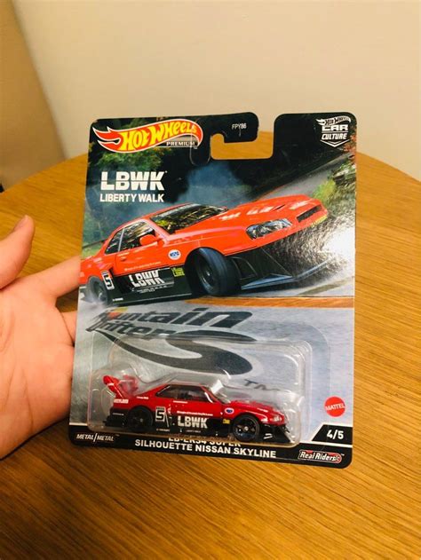 Hot Wheels Nissan Skyline Super Silhouette LBWK ER34 Mountain Drifters Hobbies Toys Toys