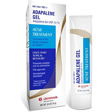 Amazon Acne Free Adapalene Gel Once Daily Topical Retinoid