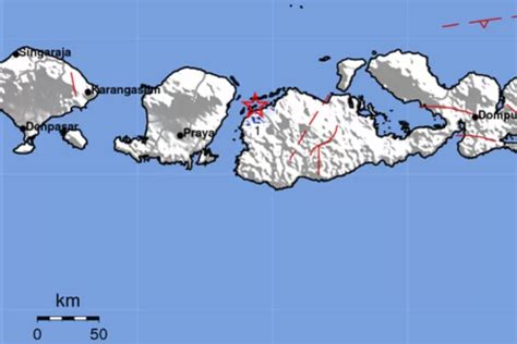 Gempa Bumi Bermagnitudo Guncang Pulau Panjang Nusa Tenggara Barat