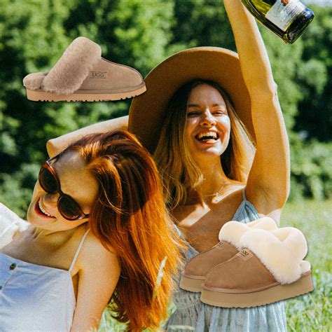 Celebrate Best Friend Day in Matching UGG Fluff Slides – UGG Originals