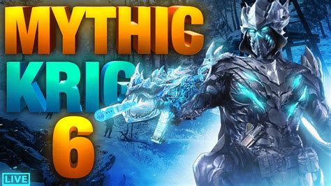 NEW MYTHIC KRIG 6 ICE DRAKE IS HERE CALL OF DUTY MOBILE LIVE YouTube