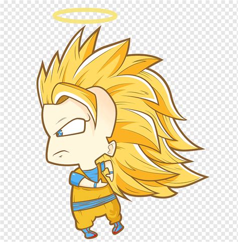 Goku piccolo vegeta chibi super saiyan goku chibi niño cabeza flor