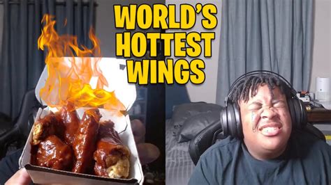 I Ate The Worlds Hottest Wings 🔥 Bandsszn Hot Ones Youtube