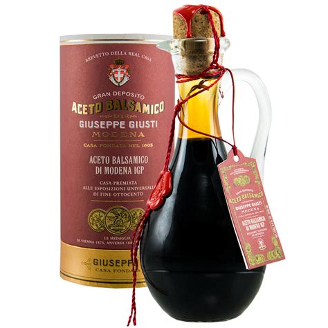 Giuseppe Giusti Aceto Balsamico Di Modena Igp Il Banda Rossa Medaglie