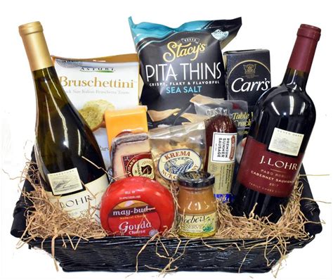 Cheese And Wine Gift Baskets - Bios Pics