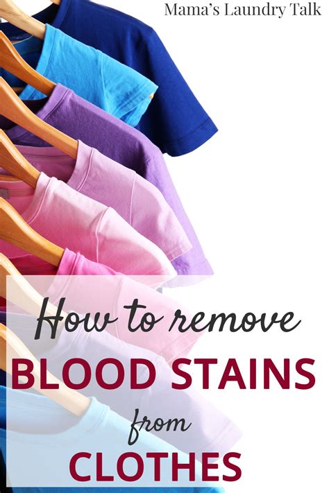 How To Remove Blood Stains