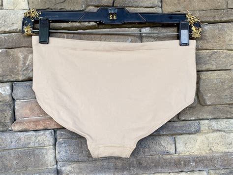 Halogen XL Nude Hipster Nylon Bikini Panties Underwear Gem