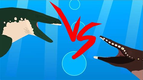 Tylosaurus Vs Mosasaurus Youtube