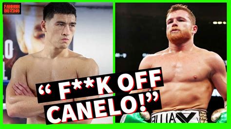 SHAMEFUL CANELO ALVAREZ WANTS DIMITRY BIVOL WEIGHT DRAINED 4