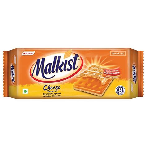 Mayora Malkist Flavoured Cracker Biscuits 144g - The Gift Tree