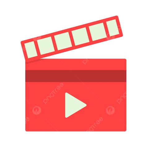 Clapperboard Flat Icon Vector Clapboard Clapperboard Film Png And