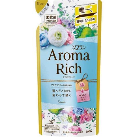 Aroma Rich Sarah / Японский кондиционер для белья концентрированный с ...