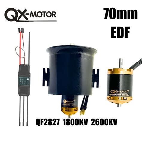 Qx Motor Mm Edf Blades Qf Kv Kv Brushless Motor With