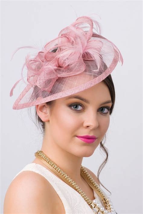 Penny Fascinator Blush Fascinator Pink Fascinator Extravagant Wedding Dresses