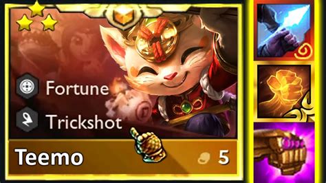 Cruel Sniper Teemo ⭐⭐⭐ Ft 5 Exalted 4 Trickshot Youtube